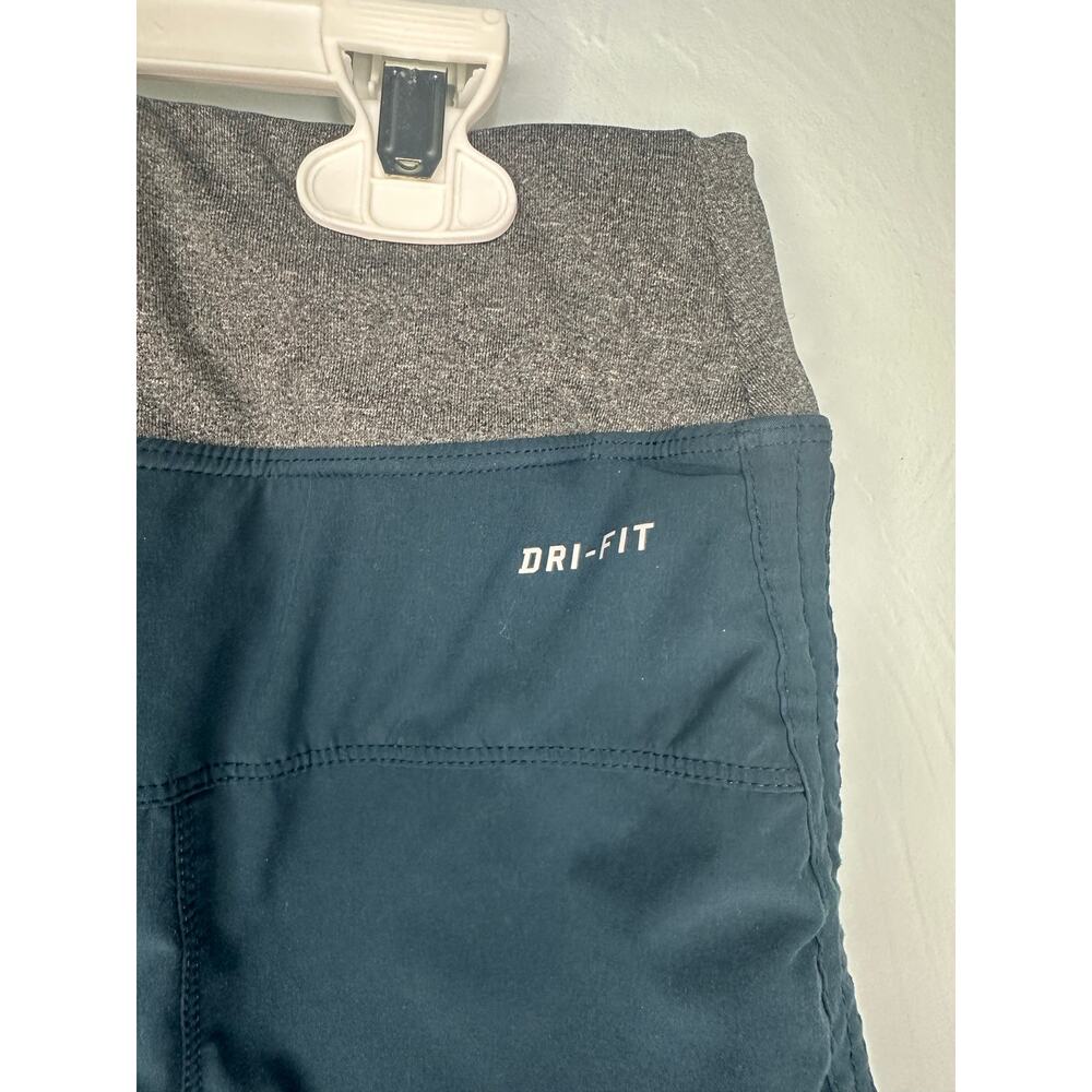 Nike Dri-Fit Athletic Skort Women's Size Medium Tennis Leopard Active Blue Skirt - Picture 3 of 6